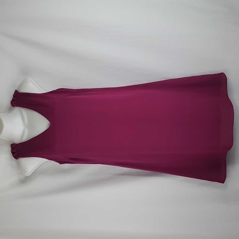 The Vanity Room fuchsia sleeveless dress sz XS